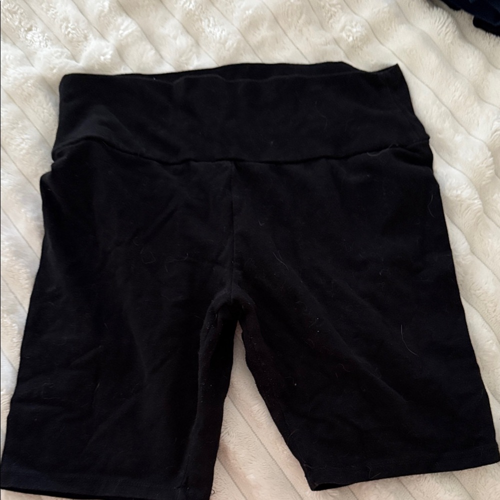 Fashion Nova Black Bike Shorts